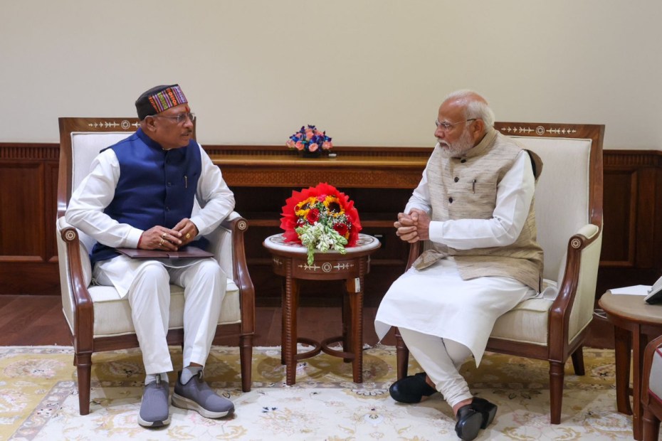 छत्तीसगढ़ के मुख्यमंत्री विष्णुदेव साय ने प्रधानमंत्री नरेंद्र मोदी से की मुलाक़ात 2 1001238703