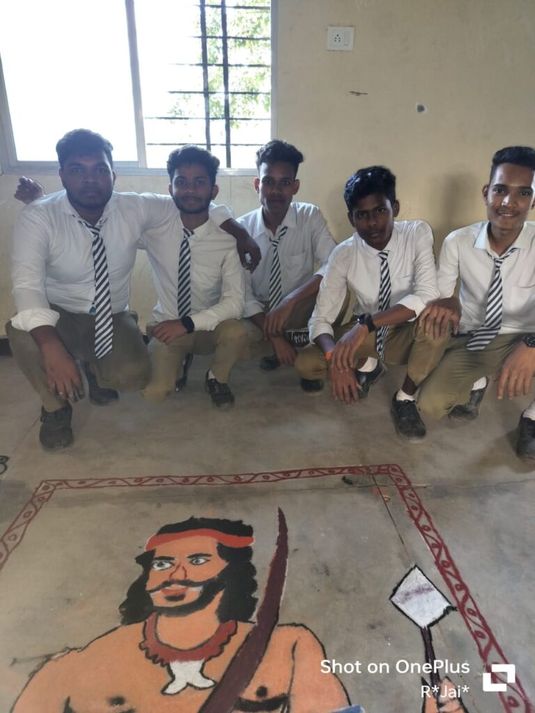 शासकीय उच्च माध्यमिक विद्यालय जनजाति गौरव माह के उपलक्ष्य में किया गया प्रतियोगिता 4 1001744348