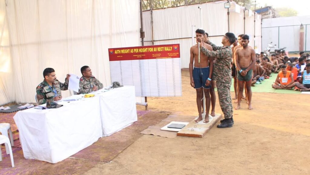 अग्निवीर भर्ती रैली में प्रदेश के युवा दिखा रहे दमखम 6 1001830711