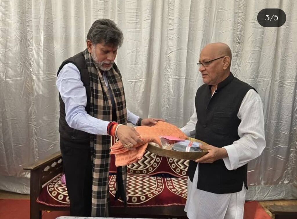 भाजपा प्रदेश अध्यक्ष किरण सिंह देव पारिवारिक कार्यक्रम में पहुंचे धरमजयगढ़ 2 1001928455