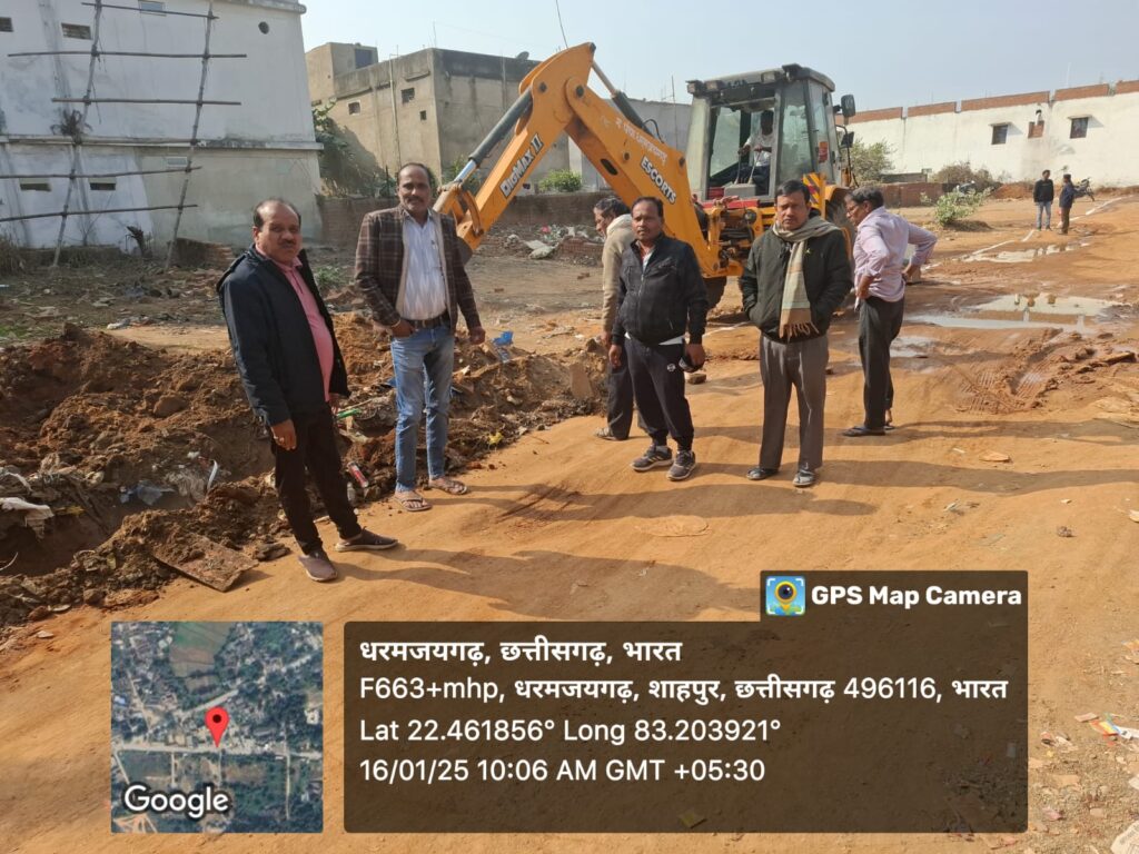 नगर पंचायत वार्ड नंबर 05 में नाली निर्माण कार्य हुआ प्रारंभ…वार्डवासियों द्वारा लंबे समय से की जा रही थी मांग..। 1 1001978935