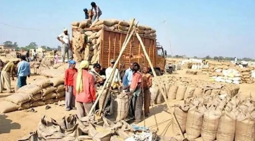 लोइंग धान खरीदी केंद्र बना भ्रष्टाचारियों का ठिकाना....? 1 1001996381