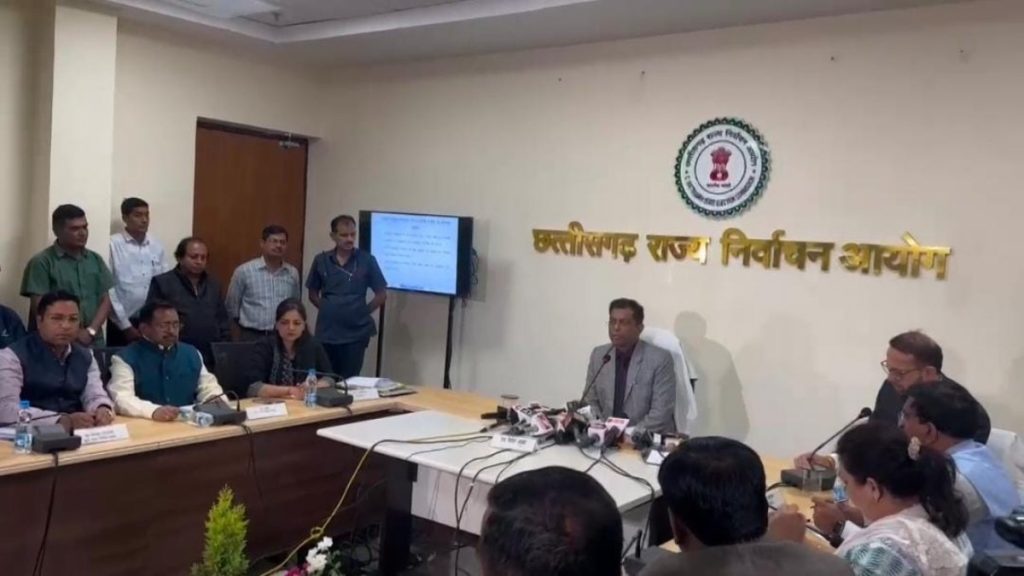 चुनाव-2025 स्टोरी-5: निकाय और पंचायत चुनाव तारीखों का ऐलान, प्रदेश में आचार संहिता लागू 1 1001997742