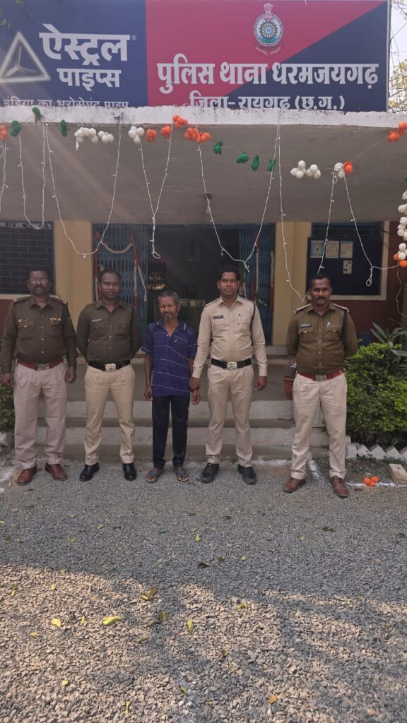 धर्मजयगढ़ थाना प्रभारी कमला पुसाम ने बलात्कार के आरोपी को 24 घंटे के अंदर किया गिरफ्तार 1 1002057835