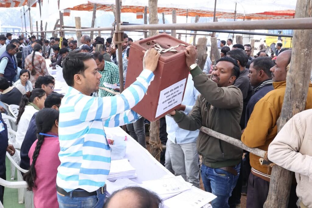त्रिस्तरीय पंचायत निर्वाचन के पहले चरण के लिए मतदान 17 फरवरी को 4 1002122390