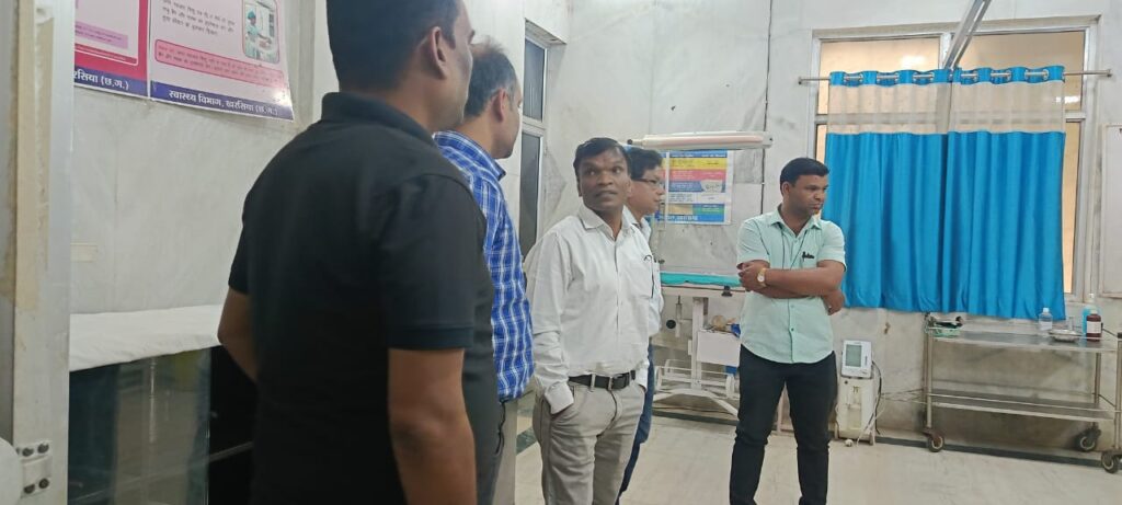 मुख्य चिकित्सा स्वास्थ्य अधिकारी डॉ. अनिल जगत ने किया सिविल अस्पताल का किया निरीक्षण 4 1002266972