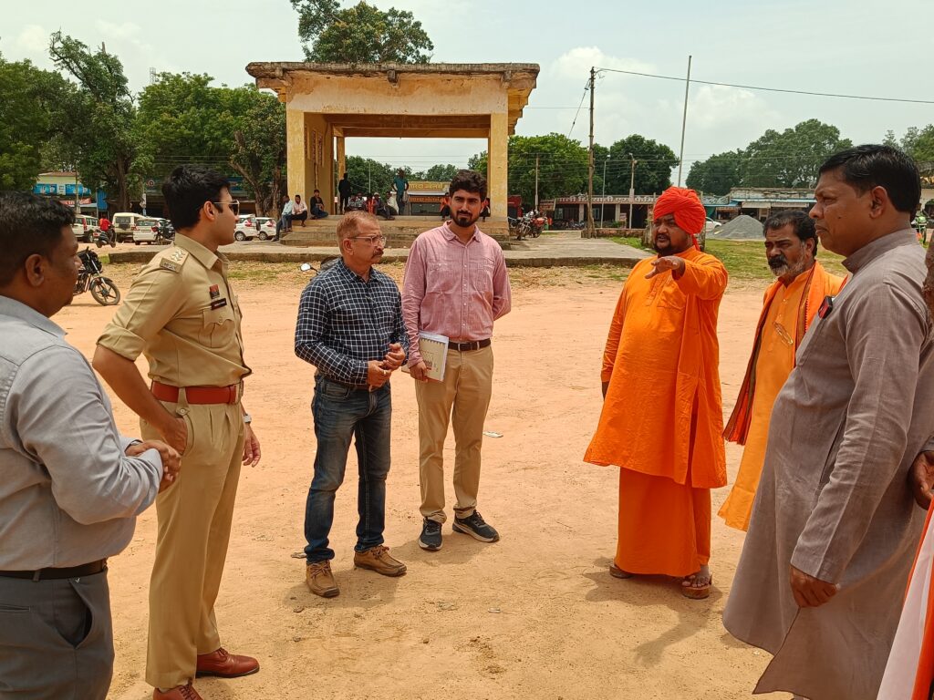मुख्यमंत्री के आगामी धर्मजयगढ़ दौरे को लेकर तैयारियां हुई तेज, प्रशासनिक अधिकारियों ने किया मौका मुआयना। 2 1003064710 2